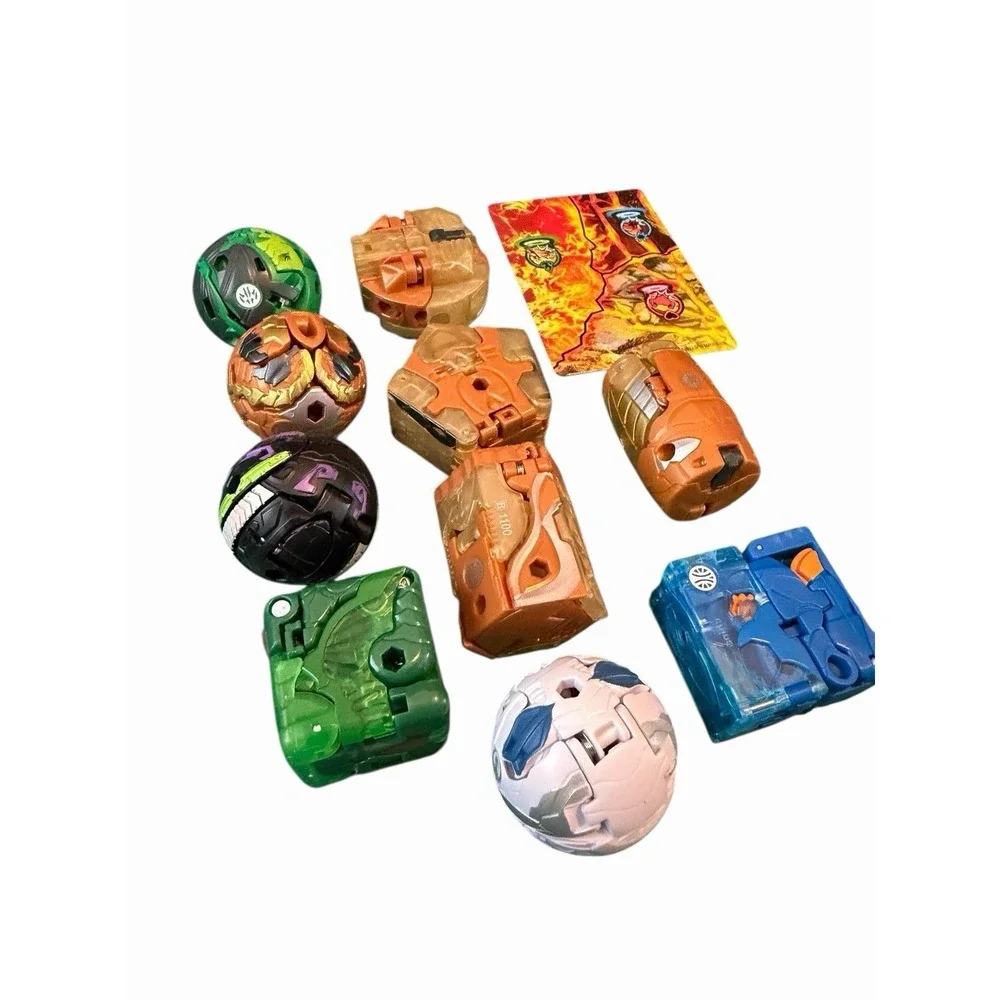 BAKUGAN Battle Brawlers Geogan Rising FIGURE LOT Of 11 Deka And Various